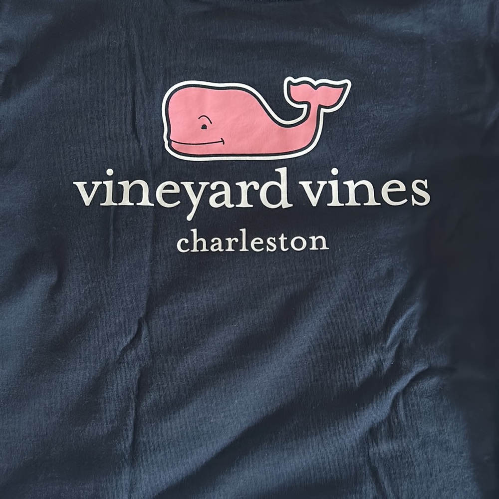 vineyard vines Charleston shirt, kids L